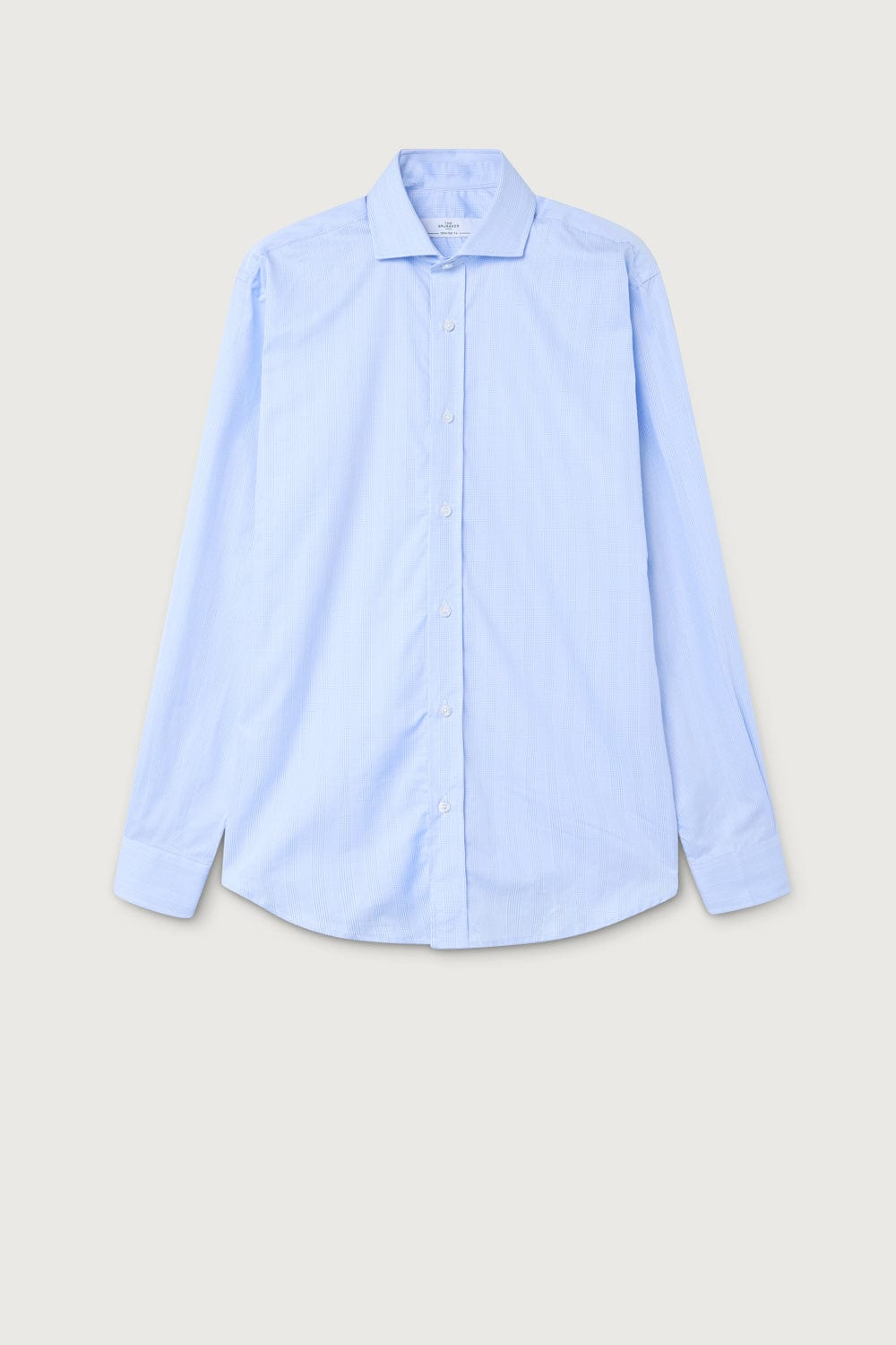 The Casual Cuadro fino celeste