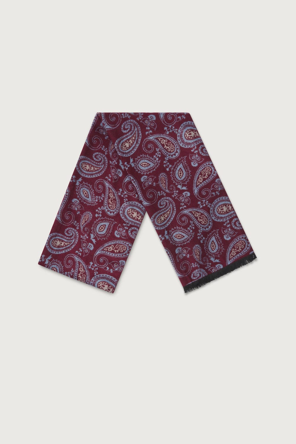 The Scarf Paisley Granate-zoom-4