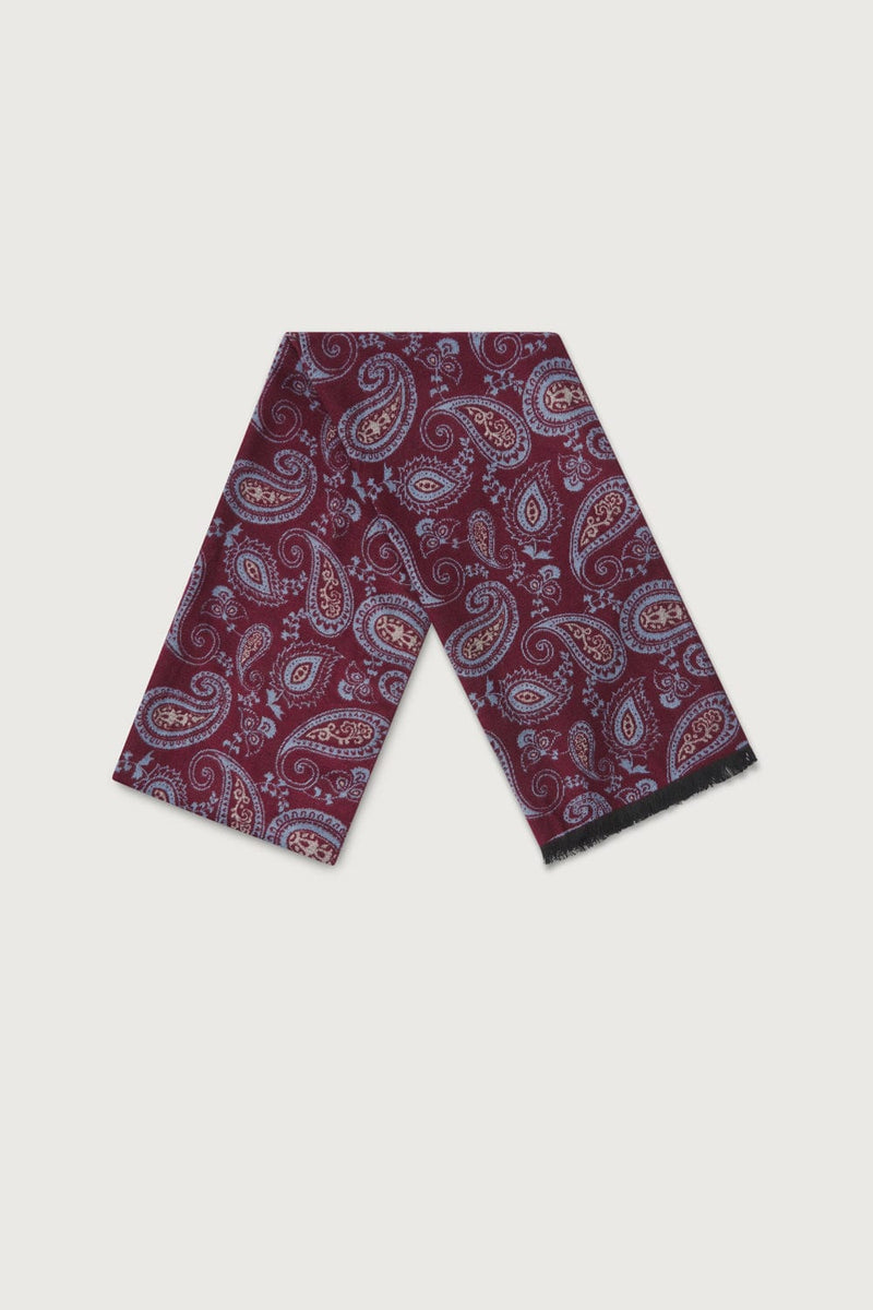 The Scarf Paisley Granate-zoom-