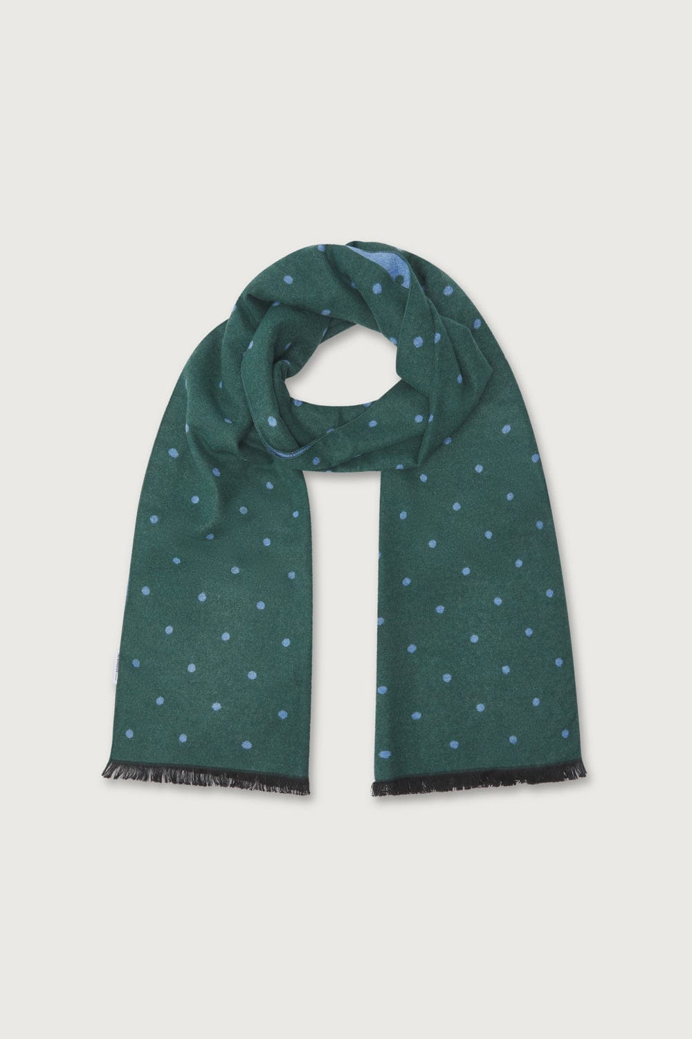 The Scarf Dots Verde-1