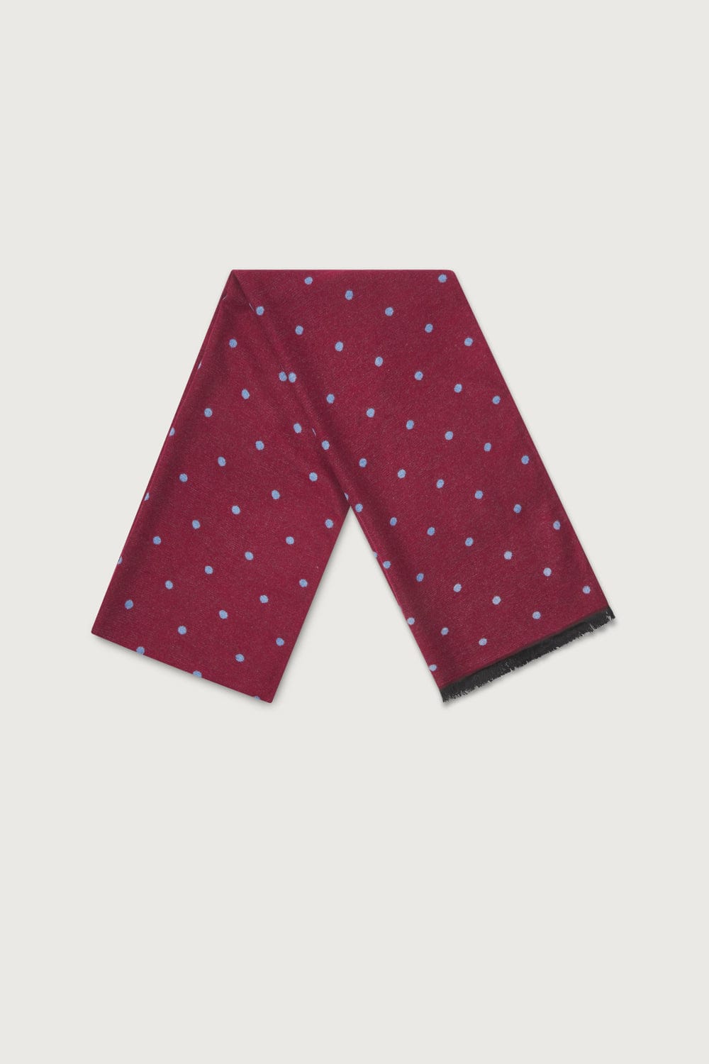 The Scarf Dots Granate-zoom-4