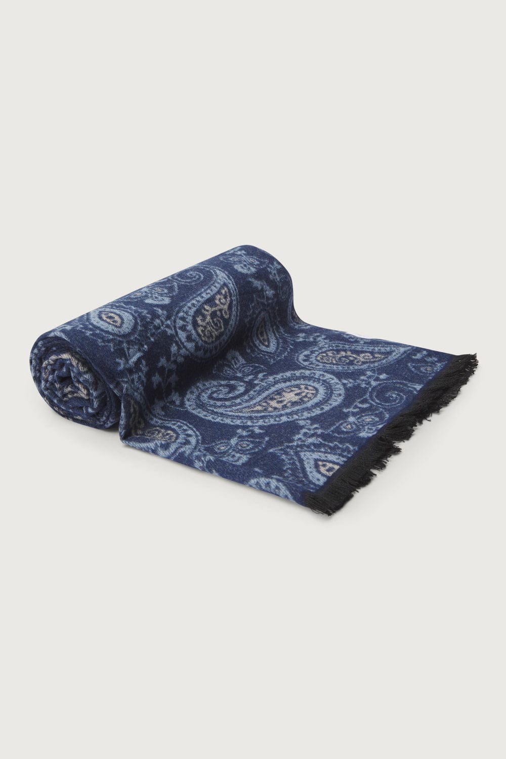 The Scarf Paisley Azul Marino-zoom-2
