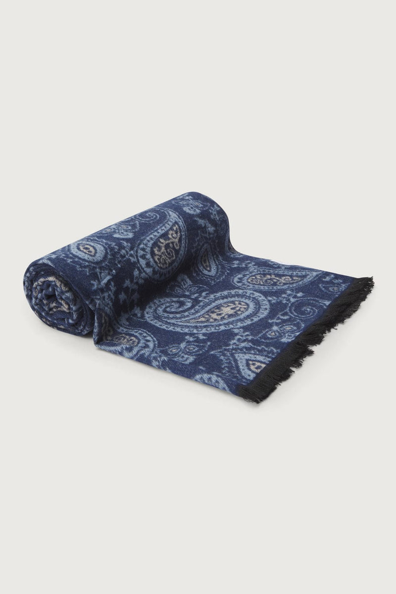 The Scarf Paisley Azul Marino-zoom-