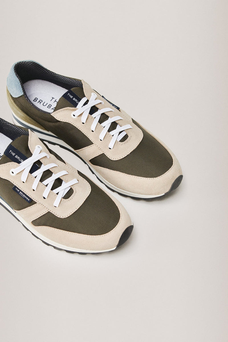 The Sneakers Beige y Verde-zoom-