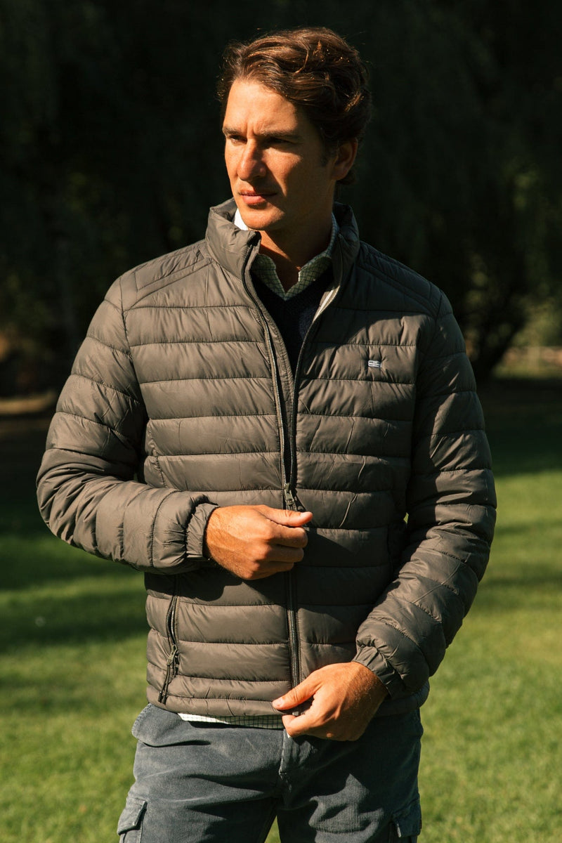 The Chaqueta Acolchada Khaki-zoom-