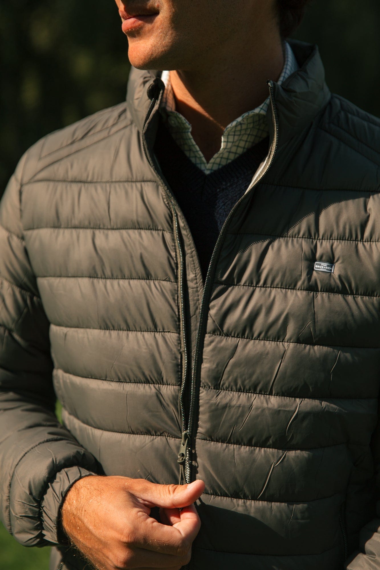 The Chaqueta Acolchada Khaki-zoom-2