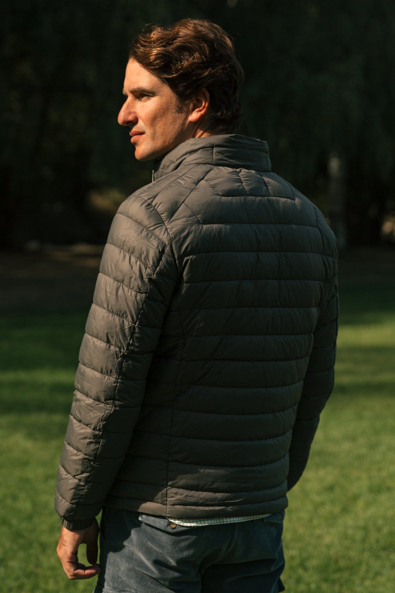 The Chaqueta Acolchada Khaki-3