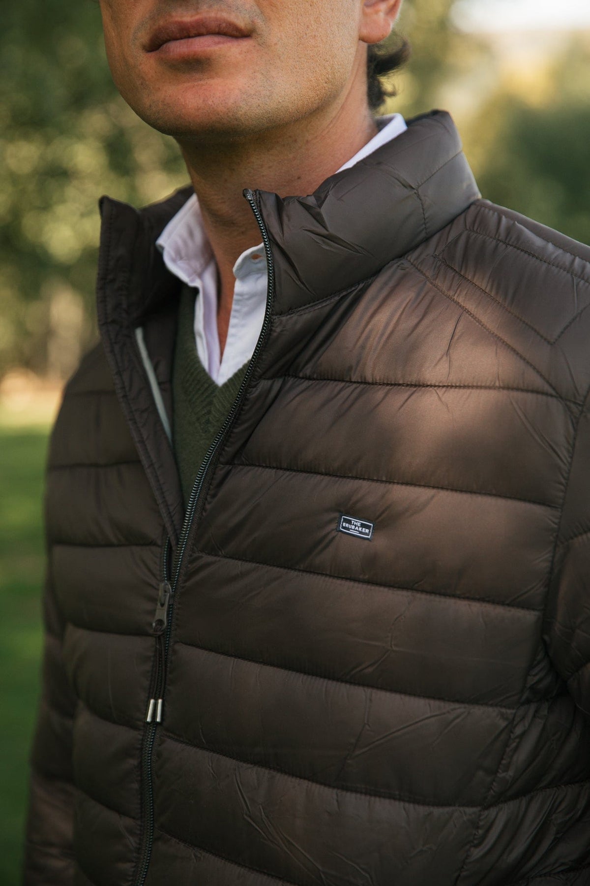 The Chaqueta Acolchada Marron-3