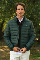 The Chaqueta Acolchada Verde Botella