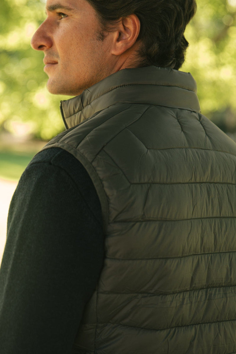 The Chaleco Acolchado Khaki-zoom-