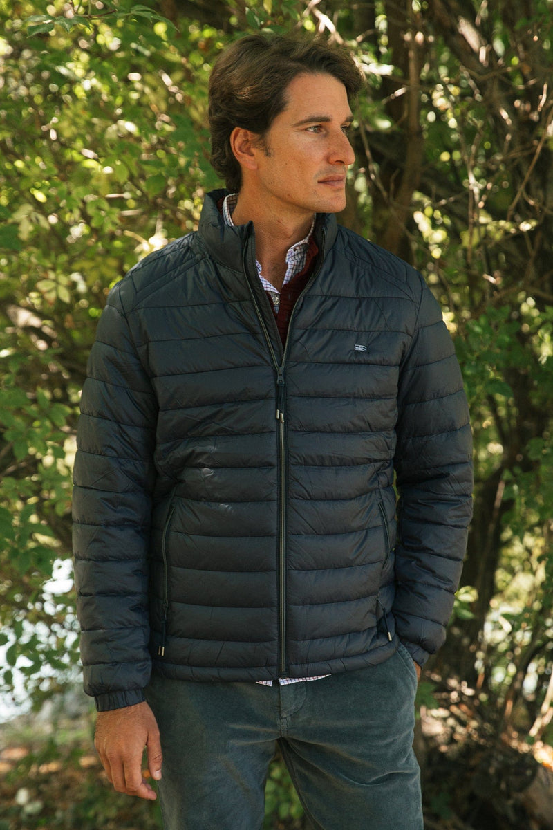 The Chaqueta Acolchada Marino-zoom-