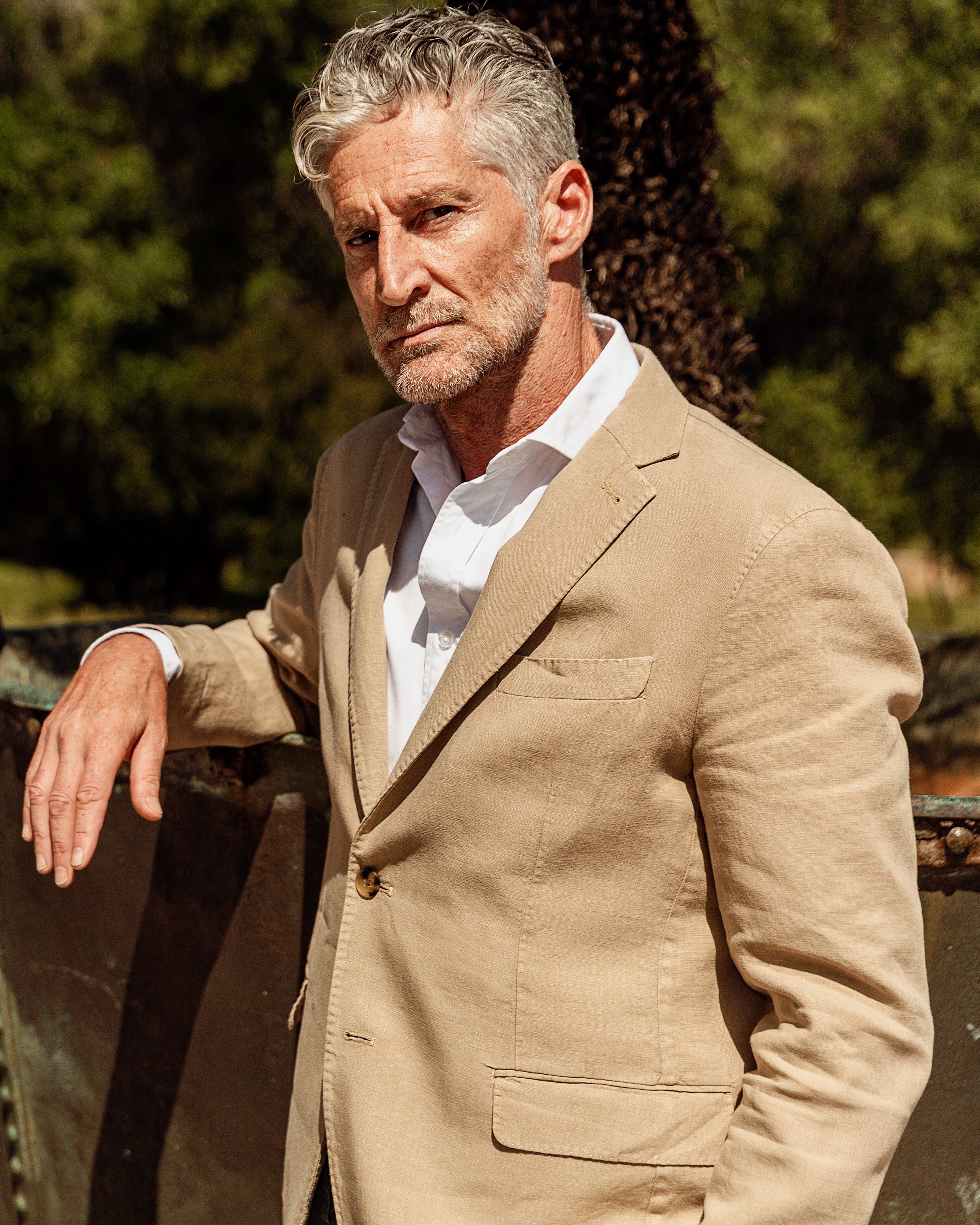The Blazer Lino Beige Seimeira