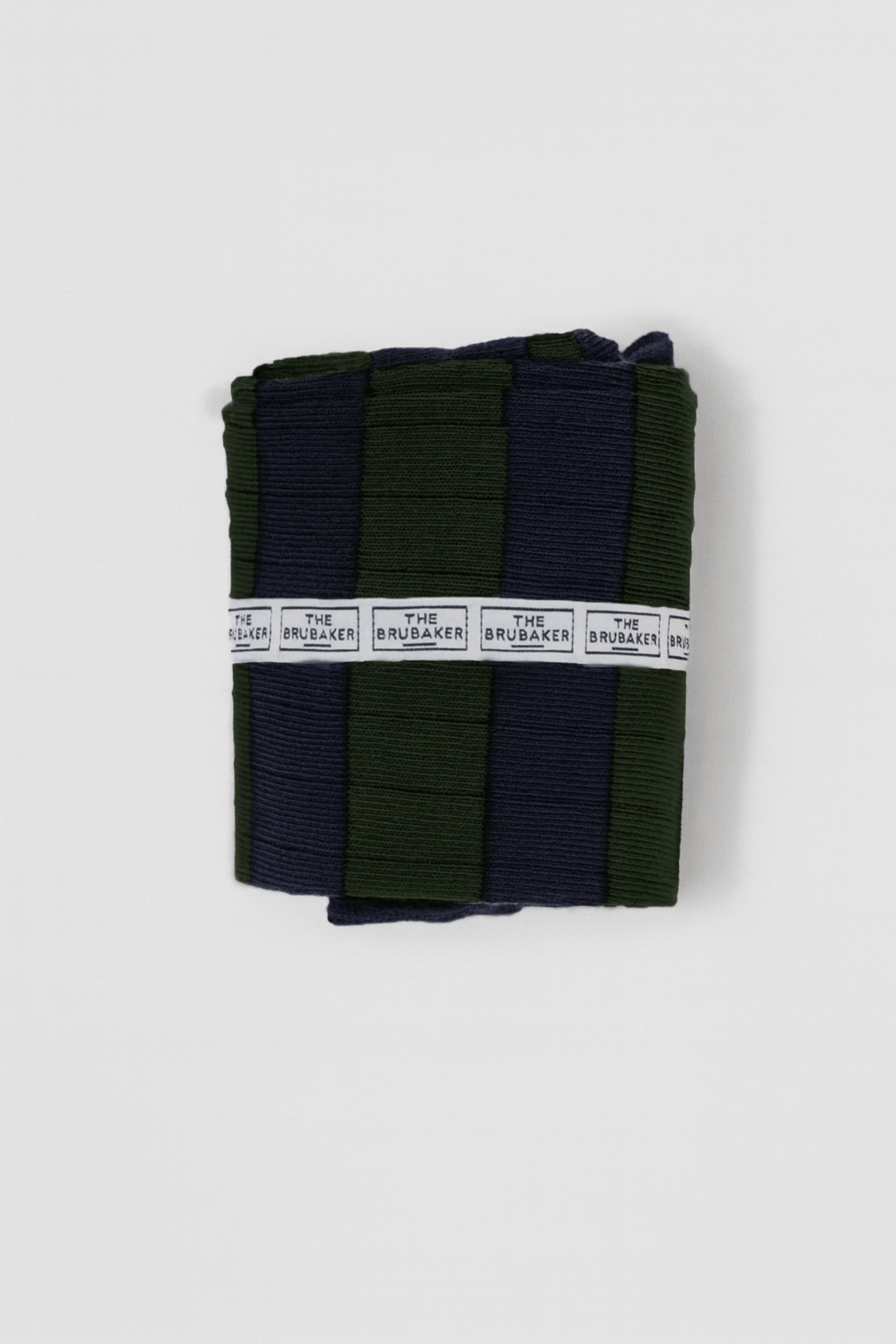 The Sock Rayas Khaki y Azul Long