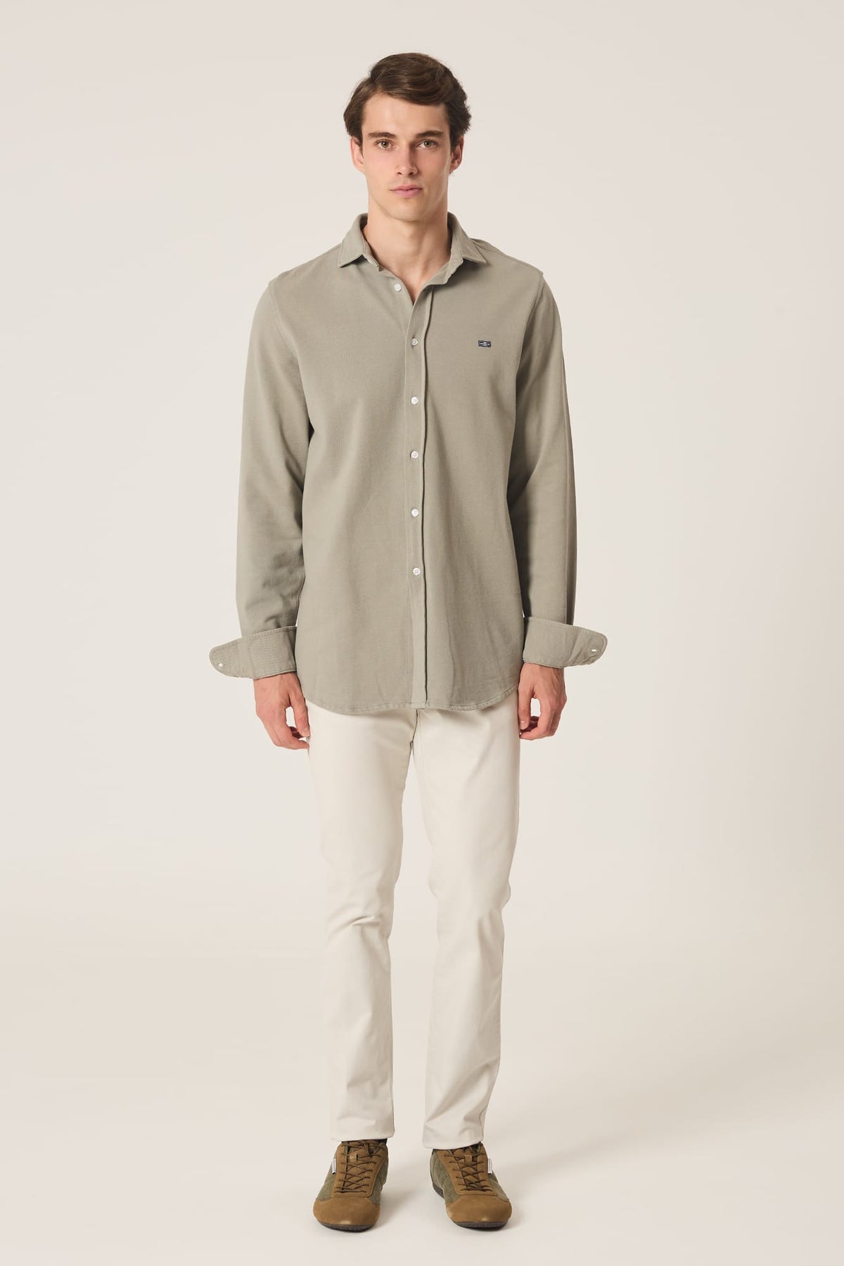The Cotton Camisa Marrón Castañeda