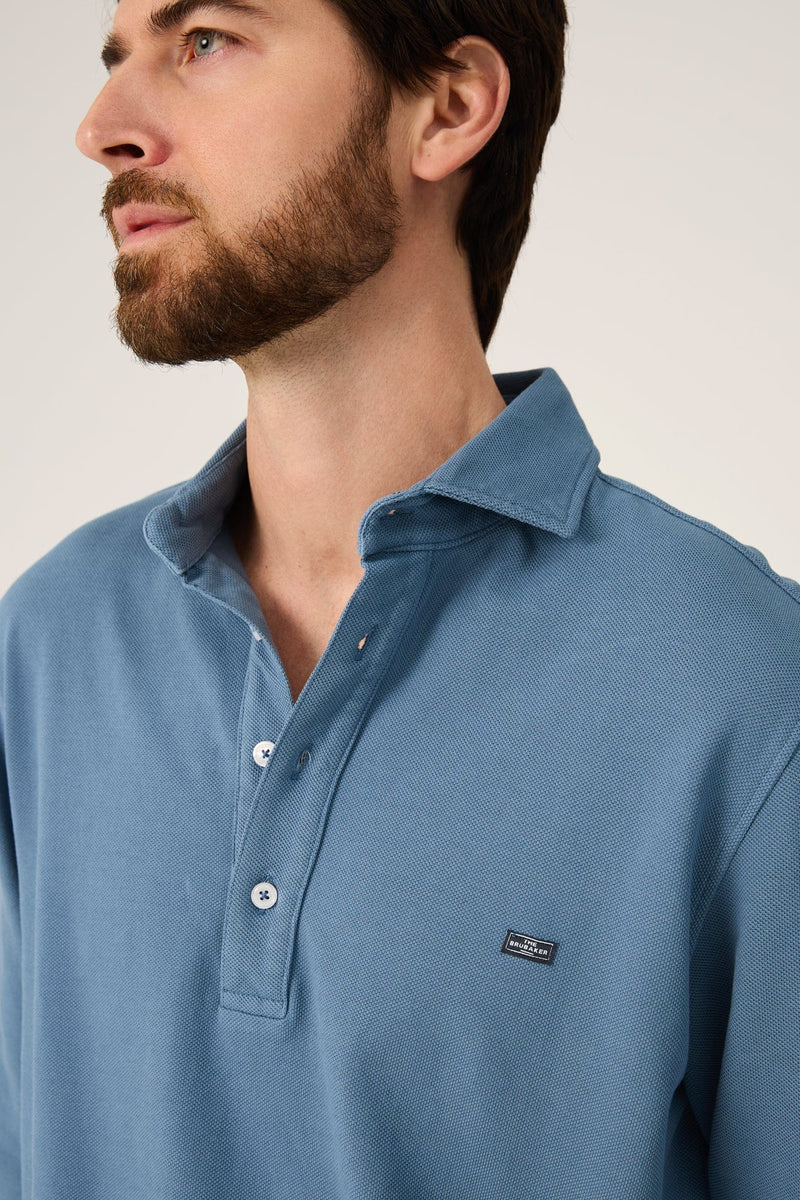 The Cotton Polera Azul Castro-zoom-
