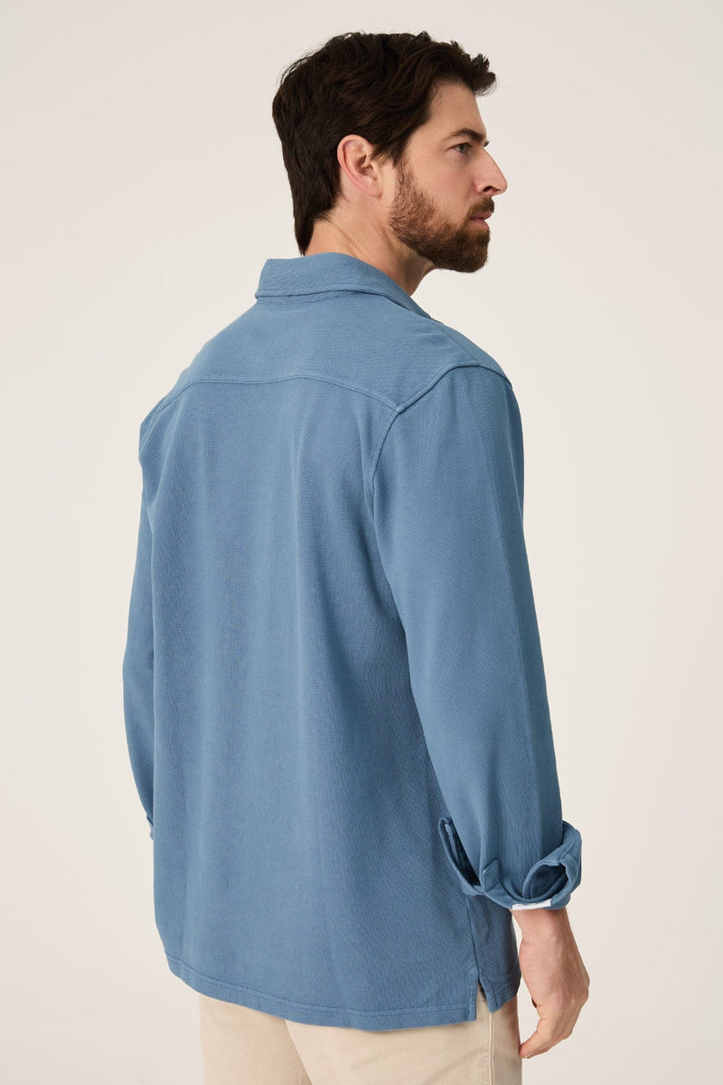 The Cotton Polera Azul Castro-zoom-