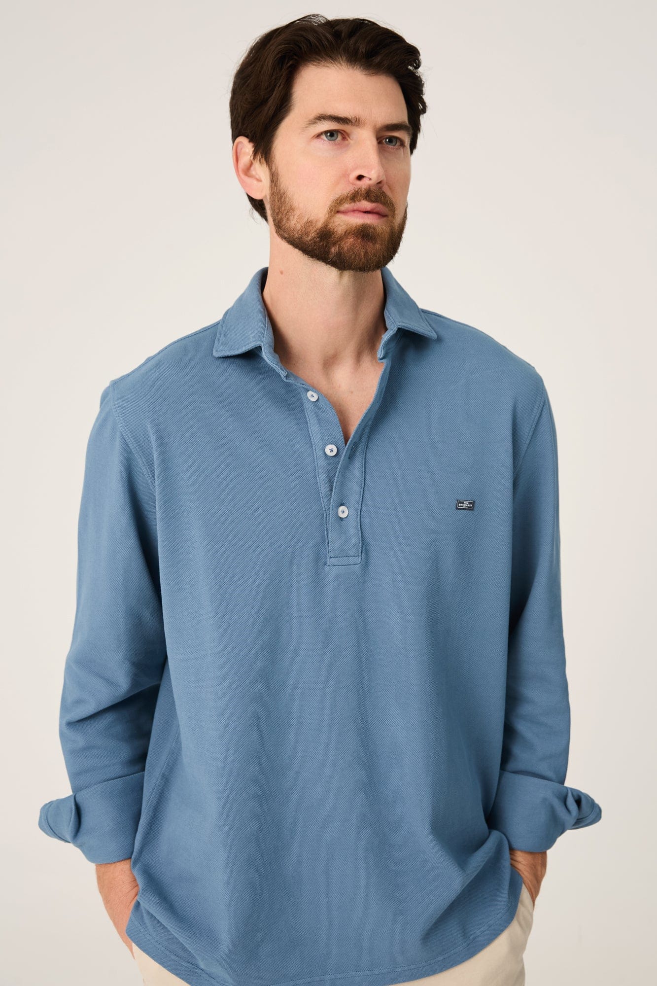The Cotton Polera Azul Castro-2