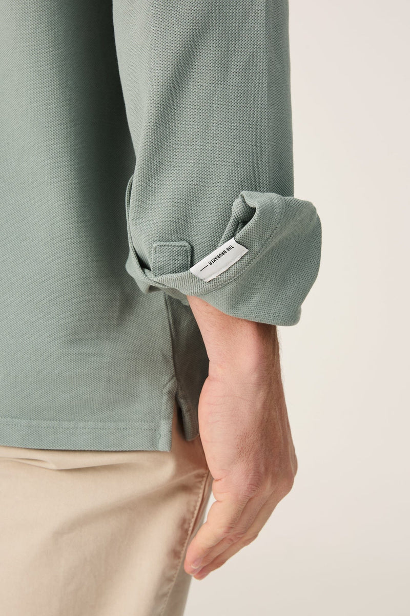The Cotton Polera Verde Formentor-zoom-