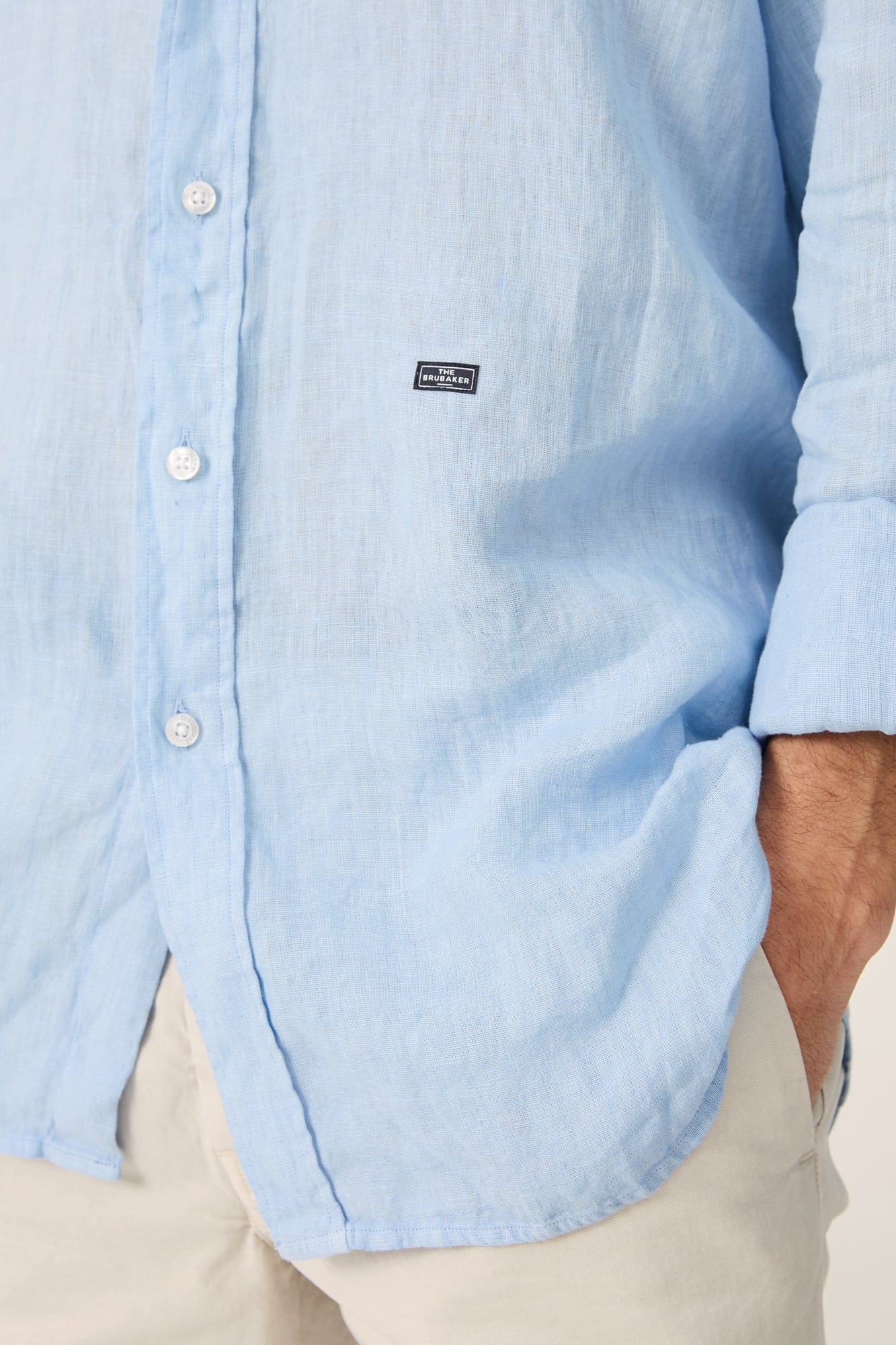 The Lino Camisa Azul Cadaqués-3