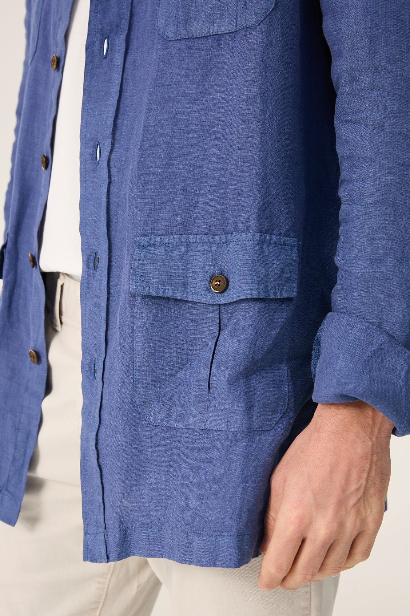 The Sahariana Lino Azul Tabarca