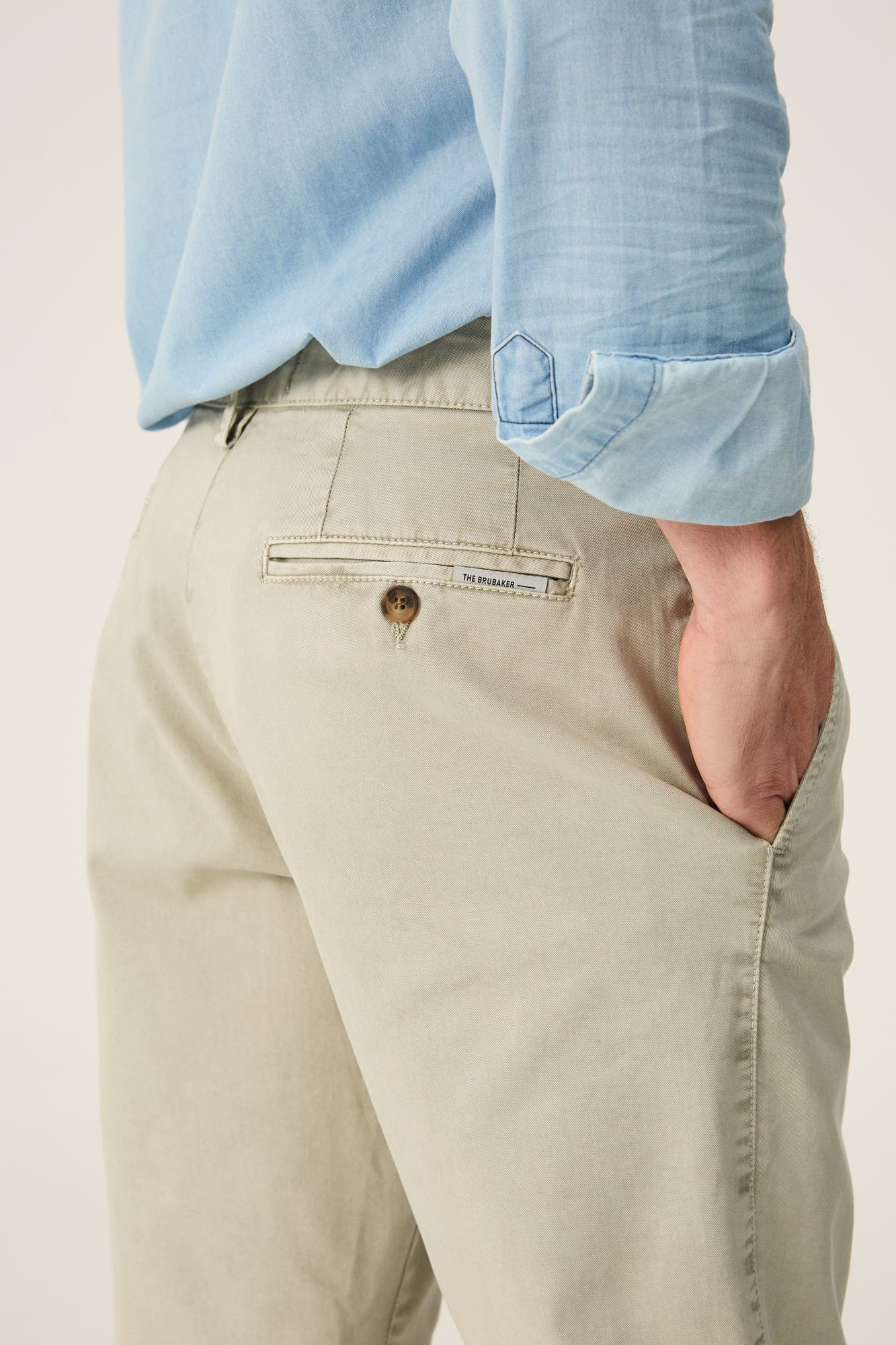 The Denim Polera Azul Claro-4