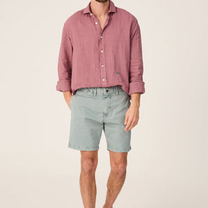 The Lino Camisa Grana Navarrete