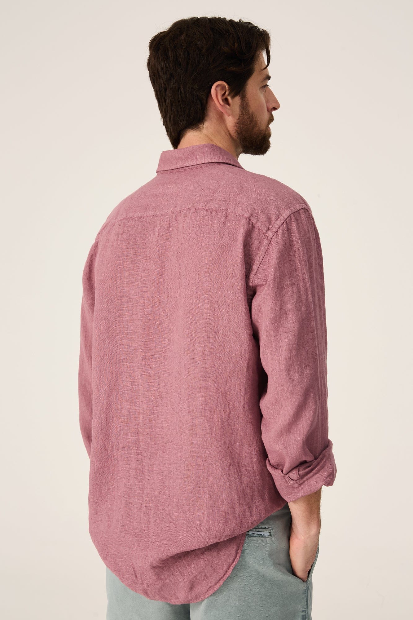 The Lino Camisa Grana Navarrete-4