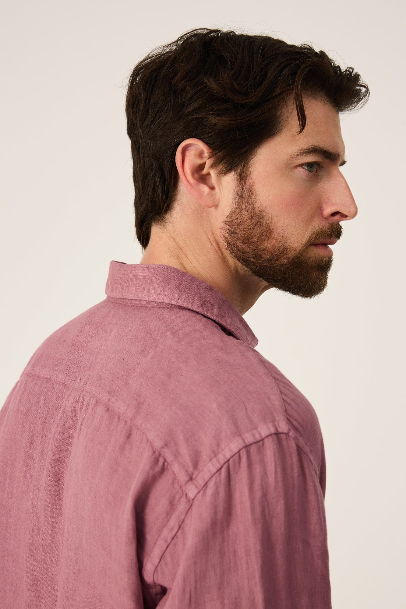 The Lino Camisa Grana Navarrete-zoom-3