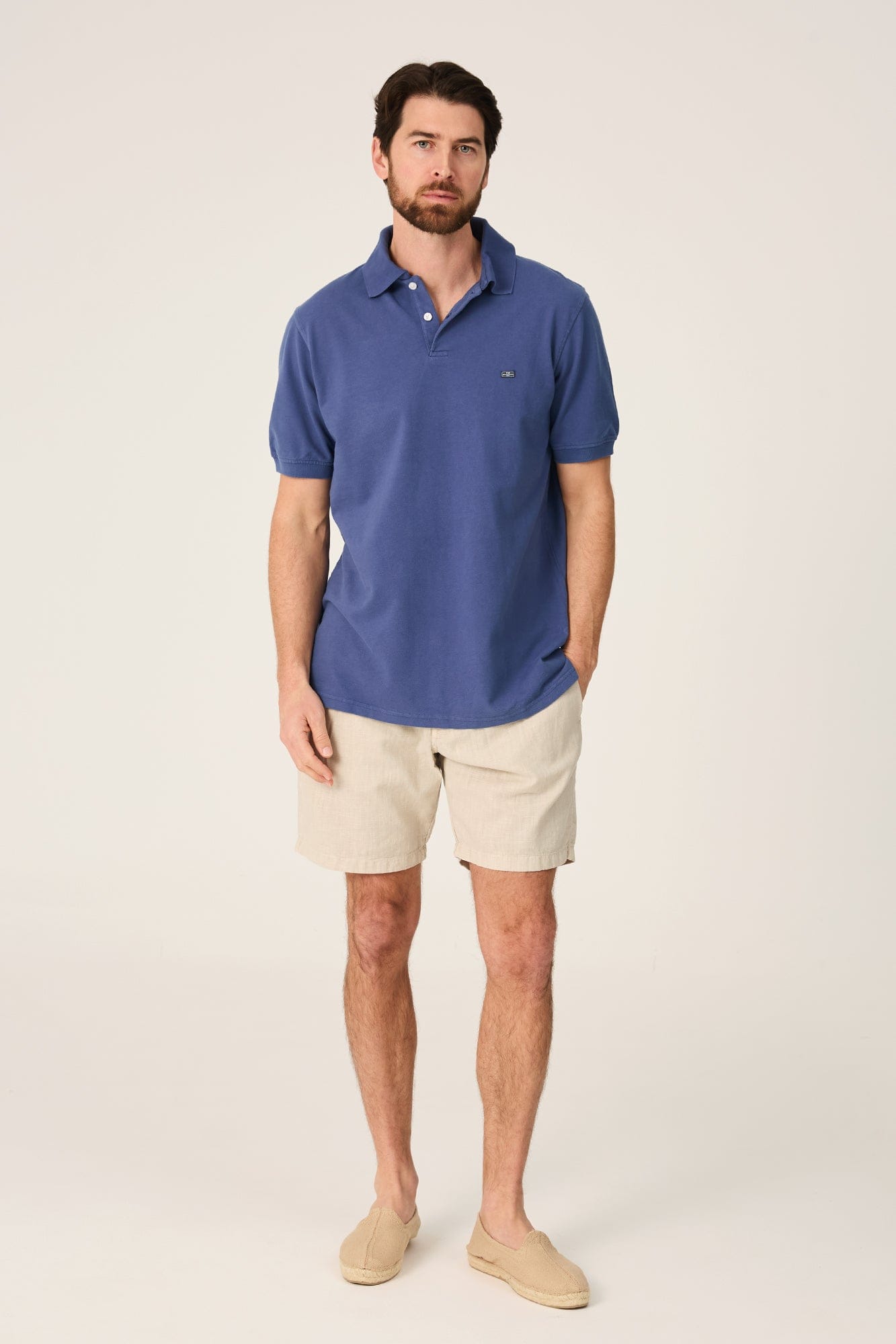 The Cotton Polo Azul Tabarca-zoom-1