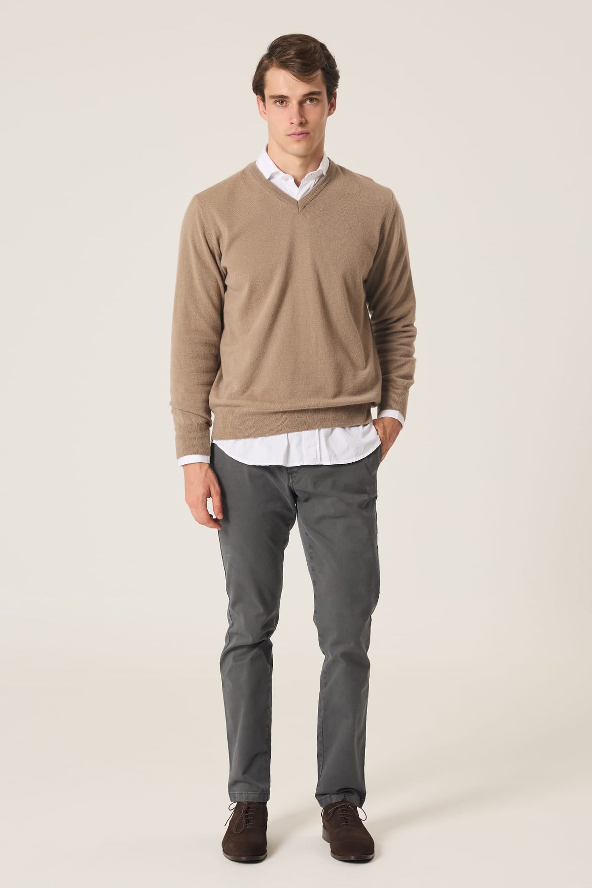 The Cashmere Pico Beige