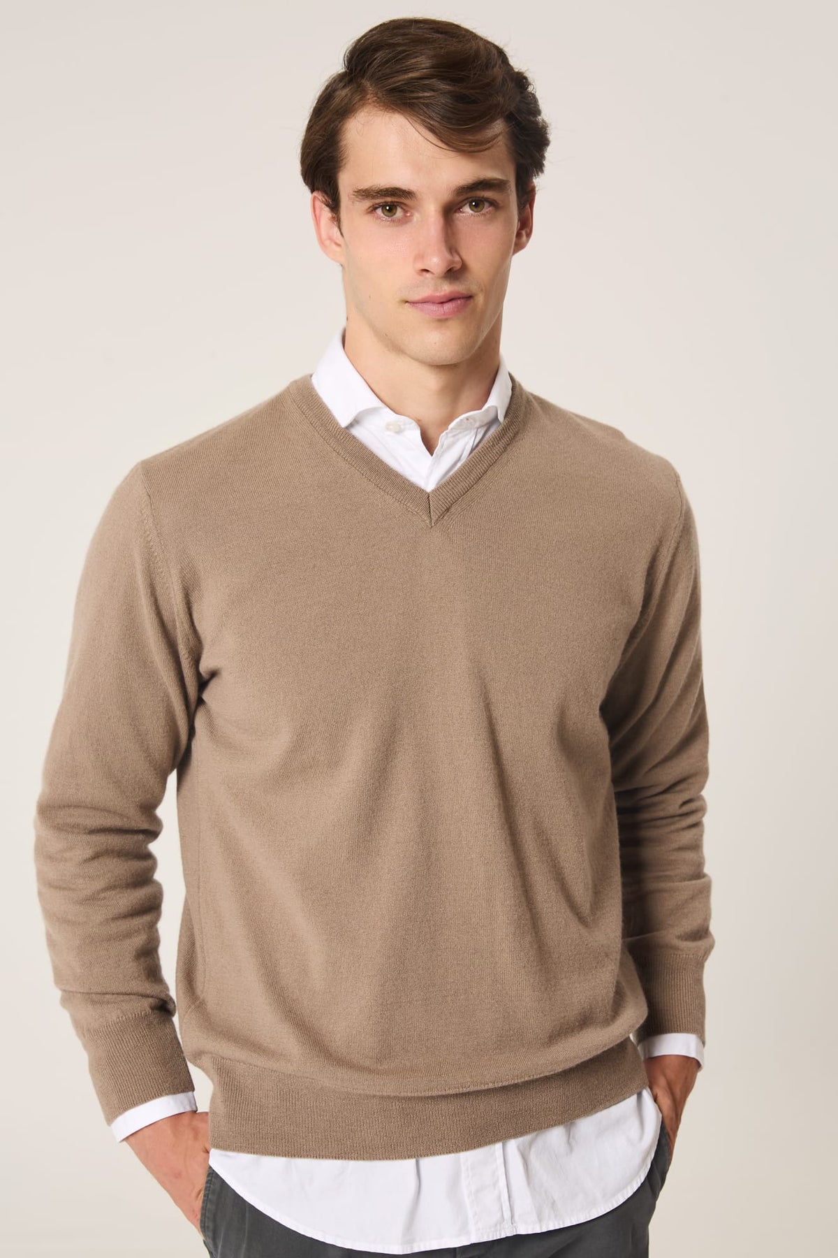 The Cashmere Pico Beige
