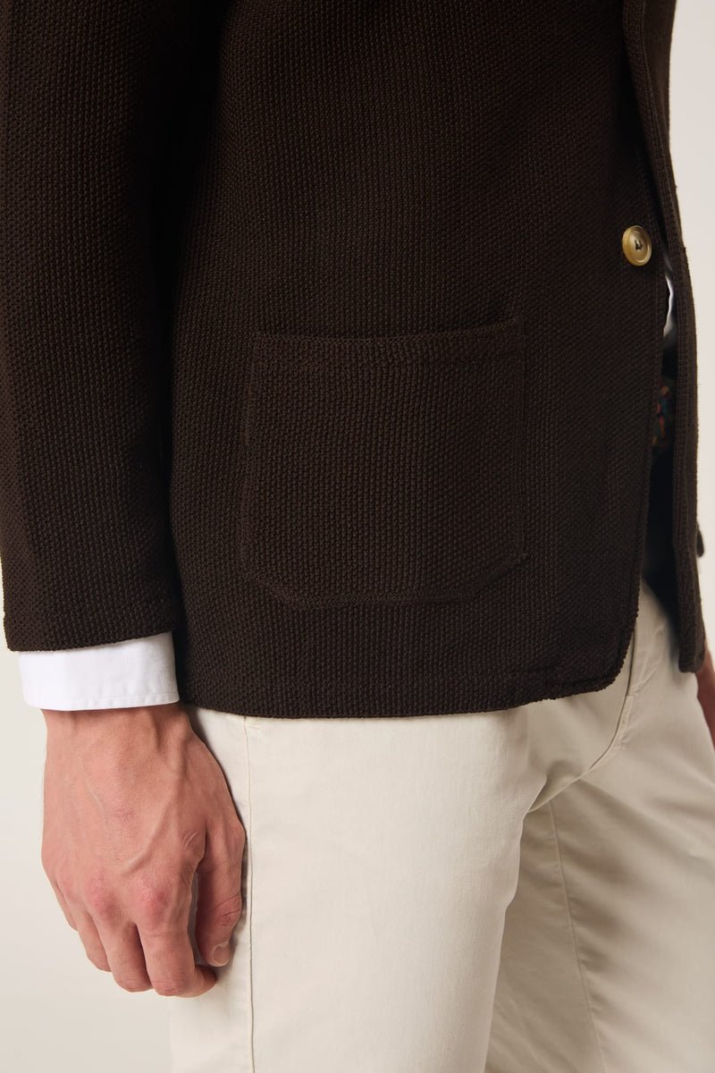 The Soft Blazer Marrón Cofete-zoom-