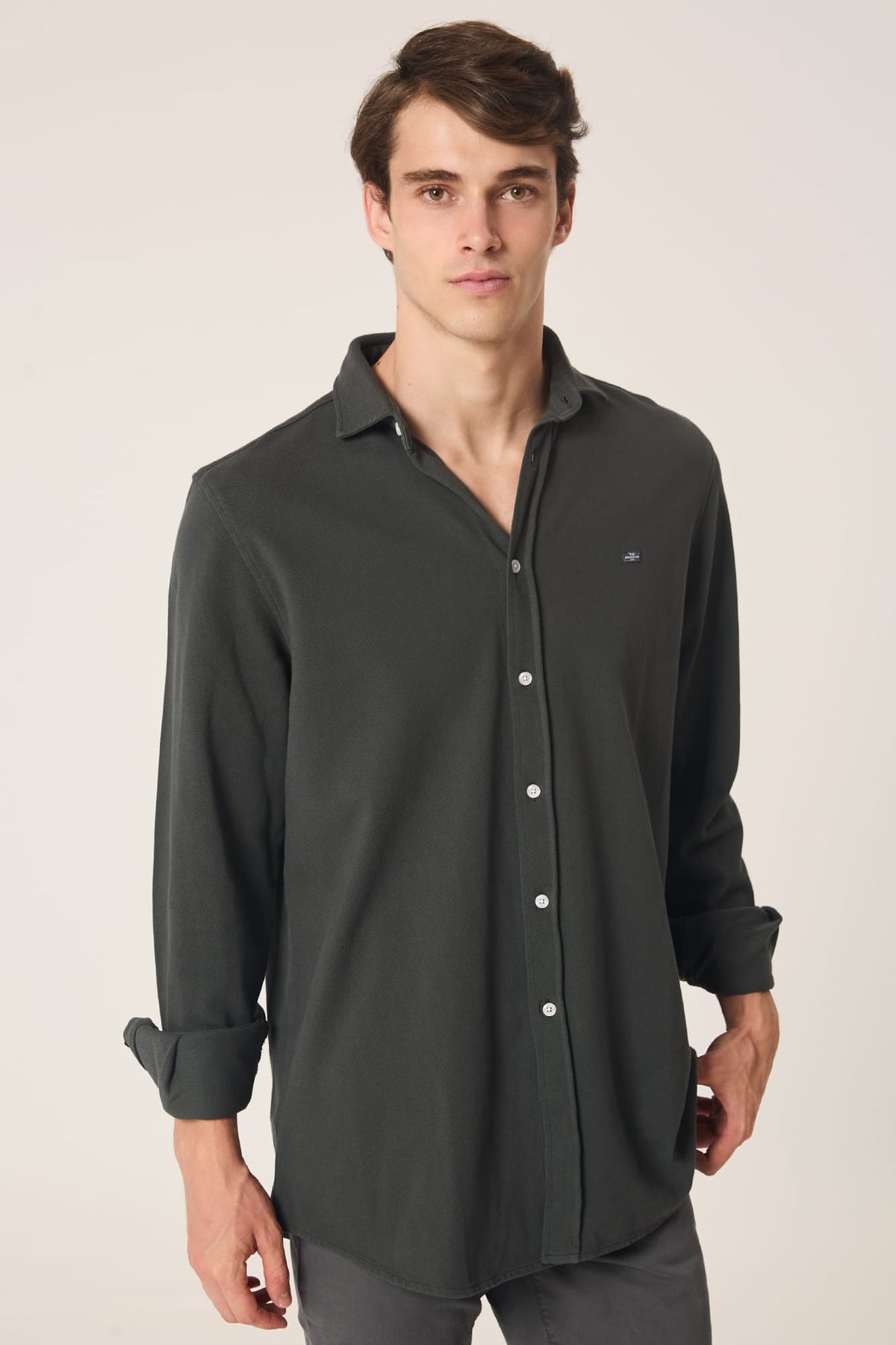 The Cotton Camisa Verde Puig-2