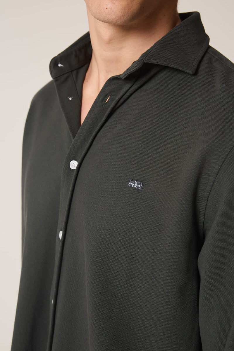 The Cotton Camisa Verde Puig-zoom-