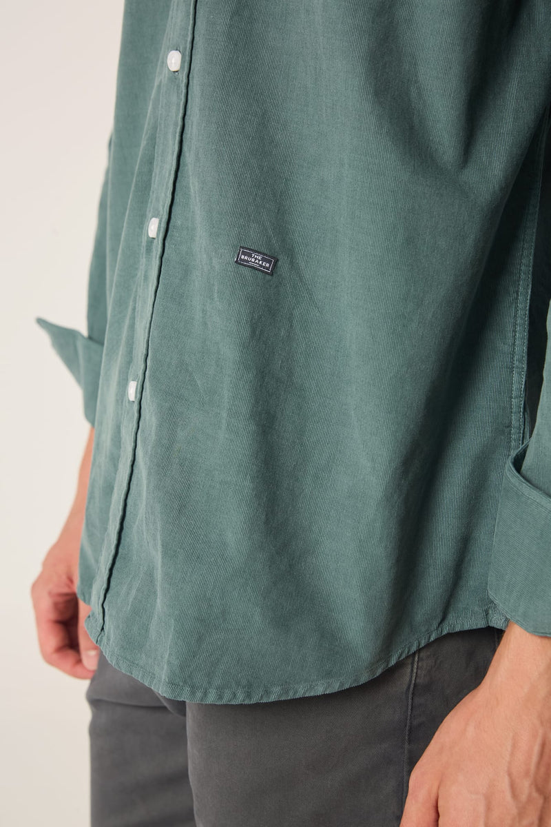 The Micropana Camisa Verde Gris Ferrol-zoom-