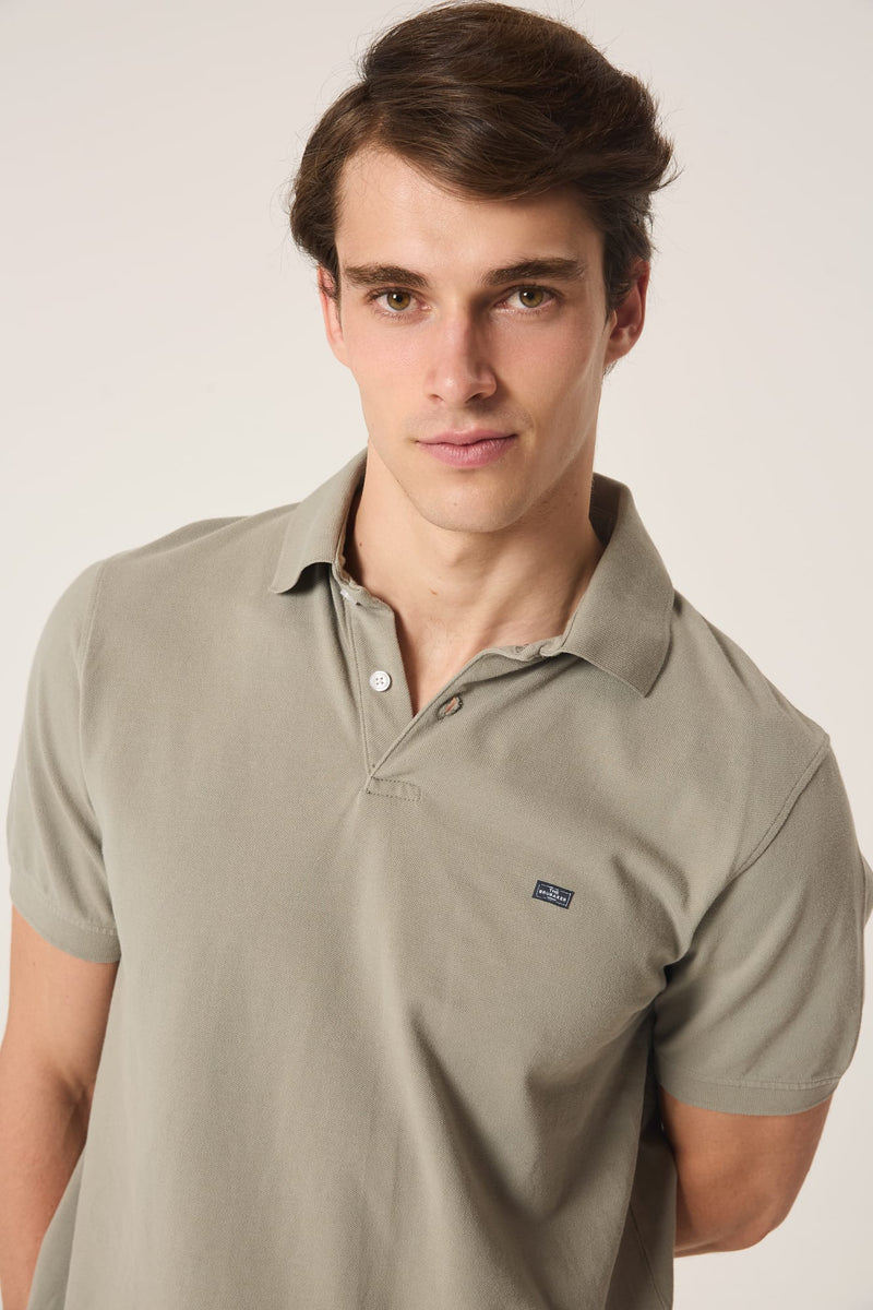 The Cotton Polo Marrón Castañeda-zoom-