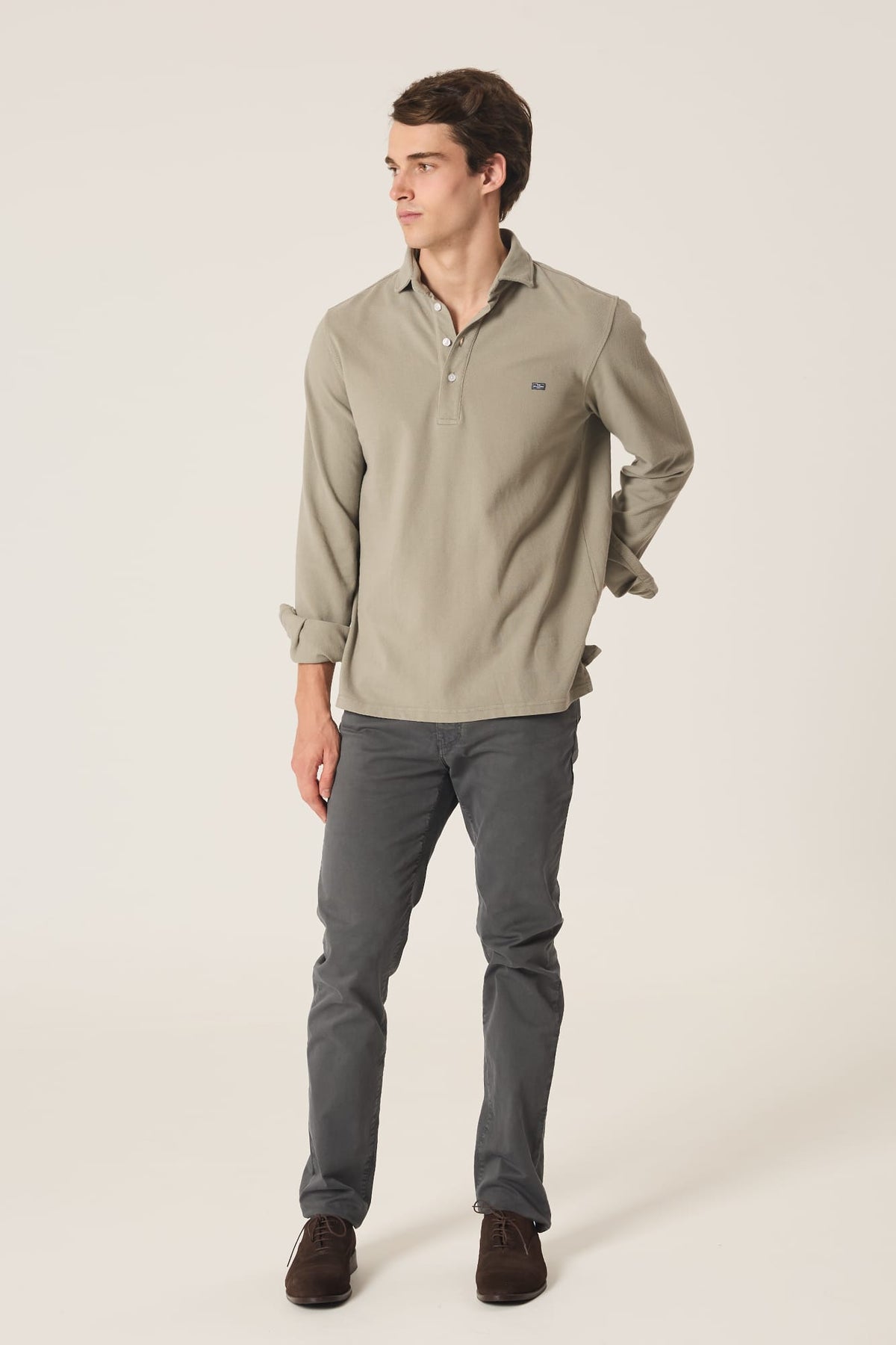 The Cotton Polera Marrón Castañeda-zoom-1