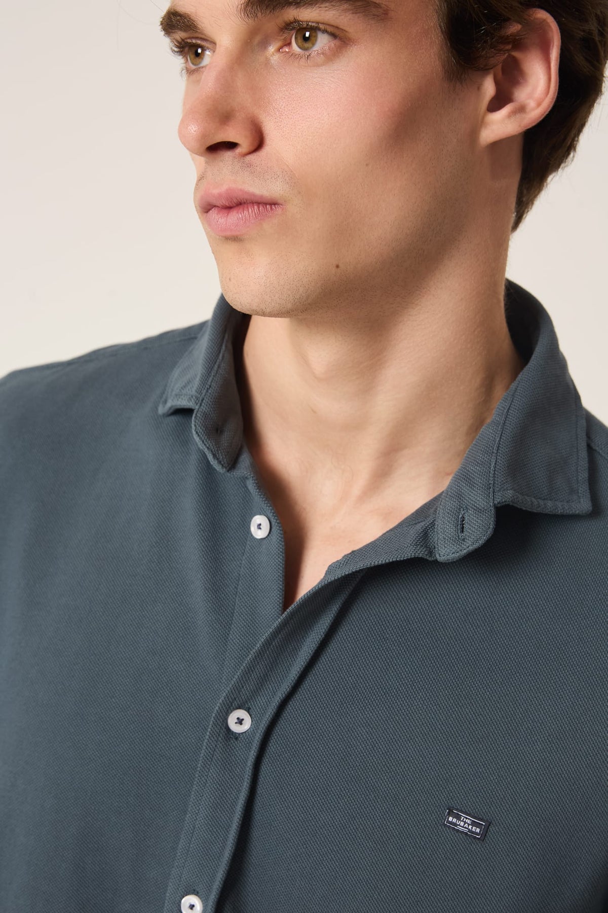 The Cotton Camisa Gris Sestao-3
