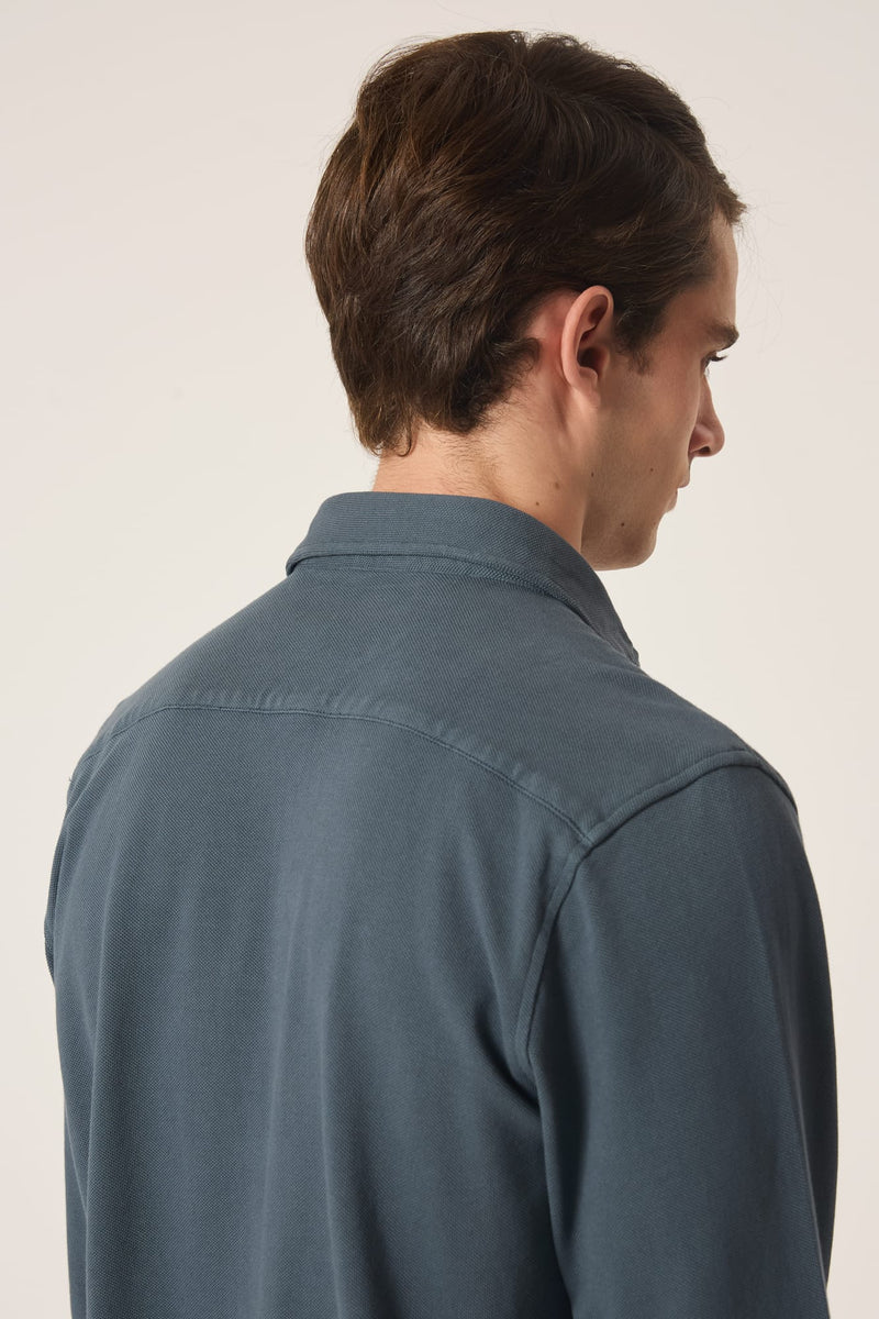 The Cotton Camisa Gris Sestao-zoom-