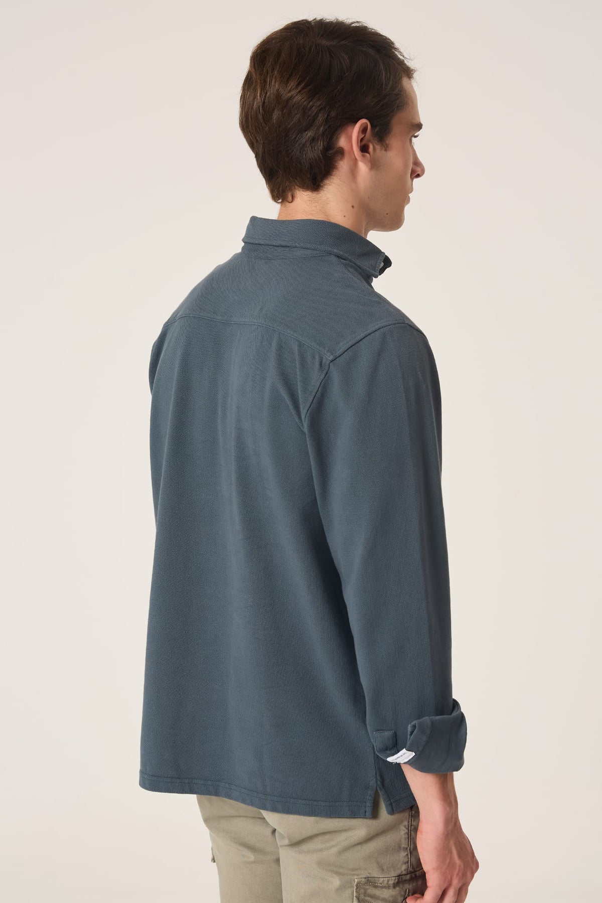 The Cotton Polera Gris Sestao-4