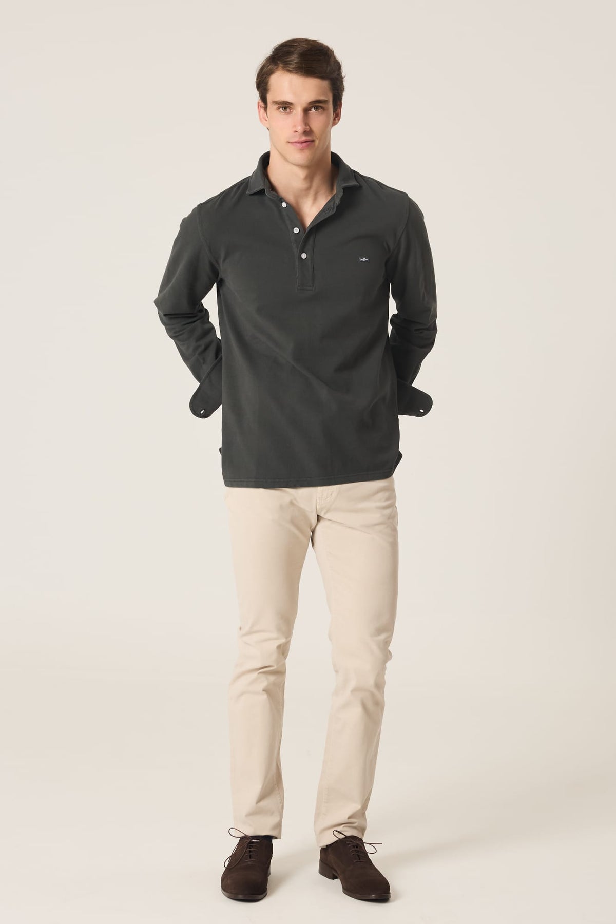 The Cotton Polera Verde Puig-1