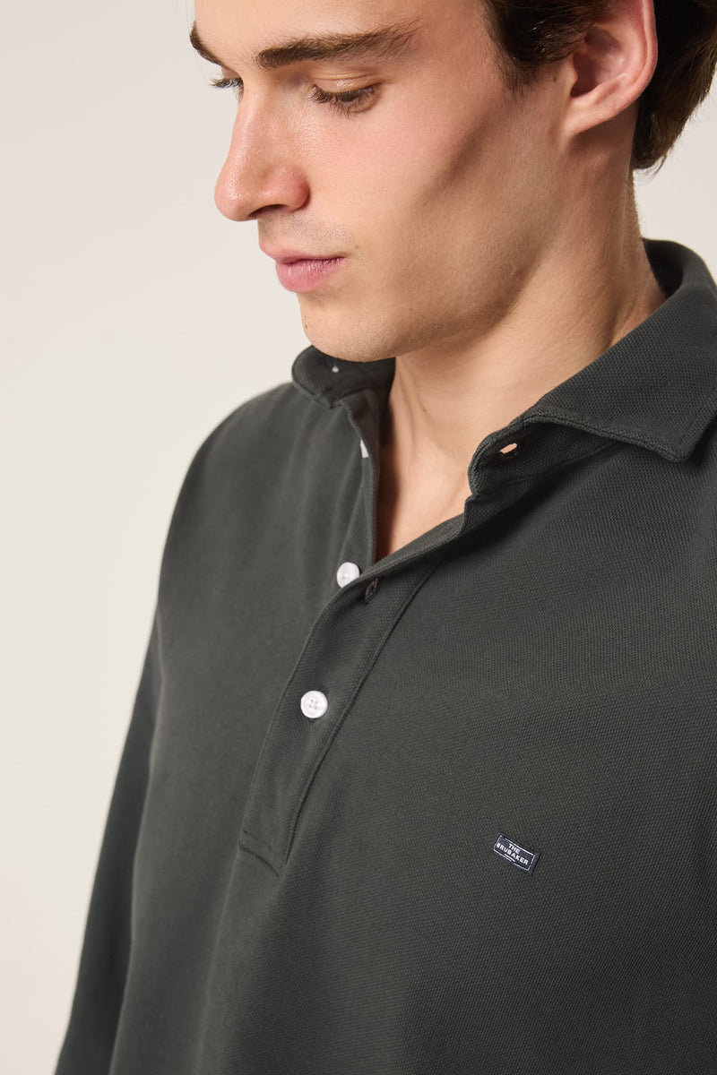 The Cotton Polera Verde Puig-zoom-