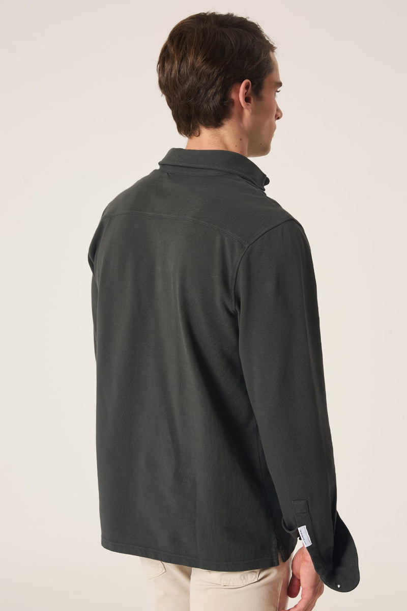 The Cotton Polera Verde Puig-zoom-