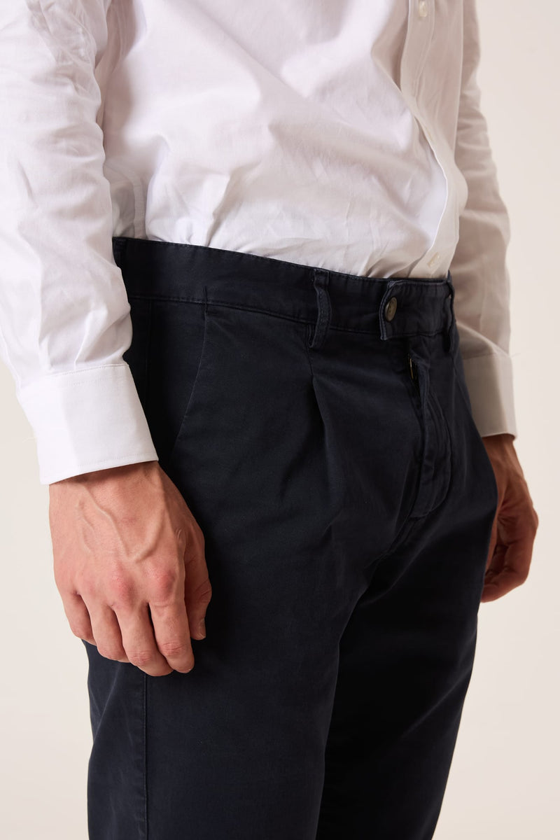 The Chino Pinza Regular Fit Azul Marino-zoom-