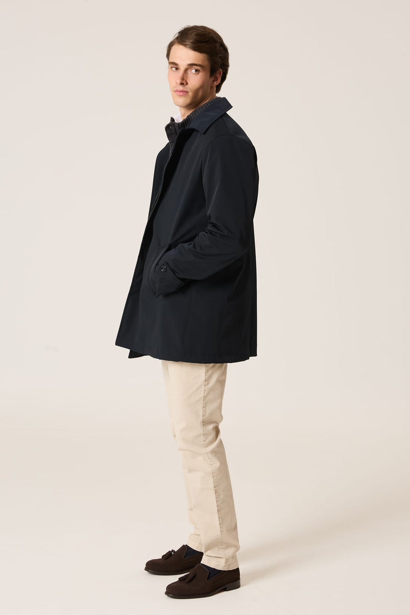 The Light Trench Azul Marino-zoom-