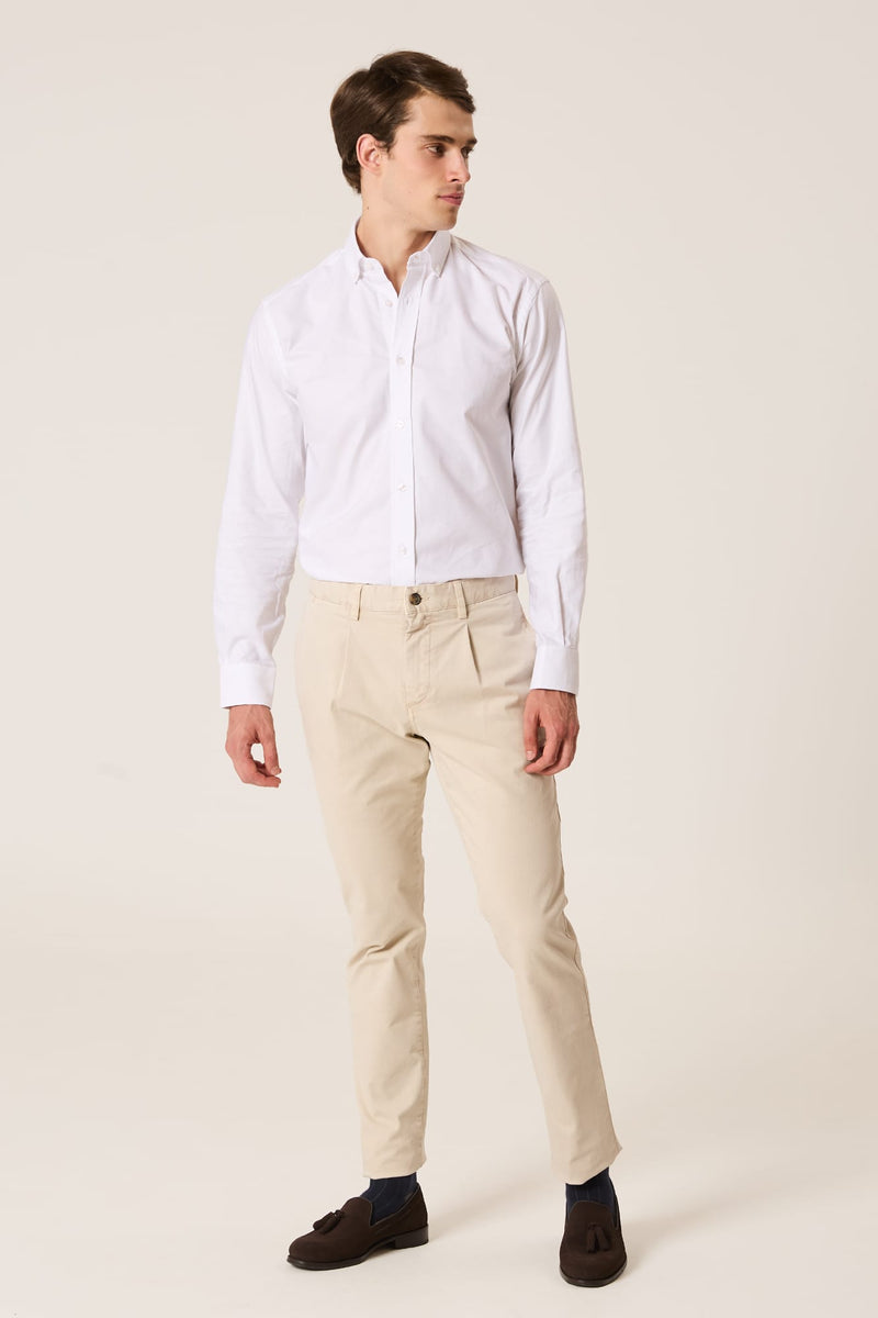 The Chino Pinza Beige Seimeira-zoom-
