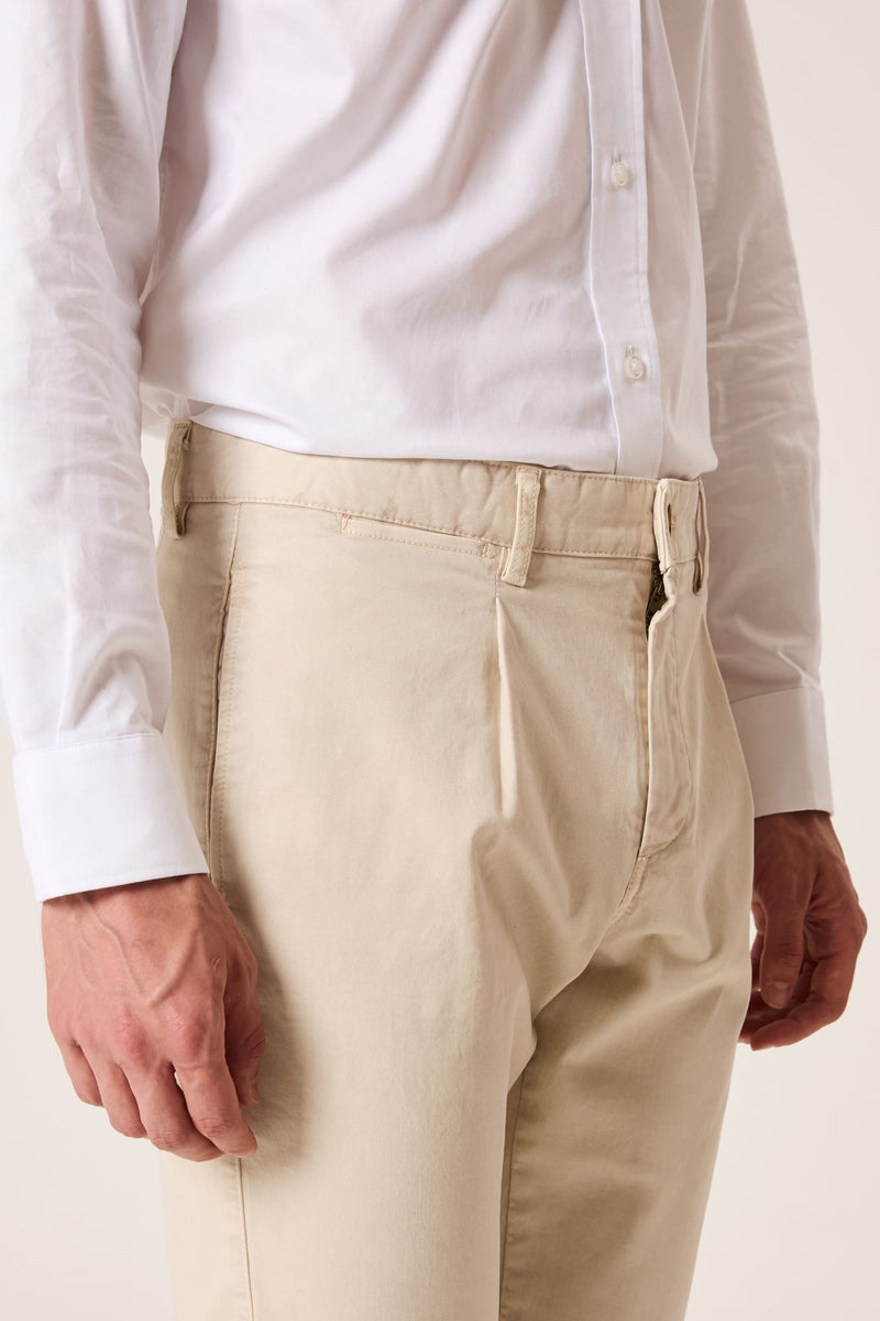 The Chino Pinza Regular Fit Beige Seimeira-zoom-