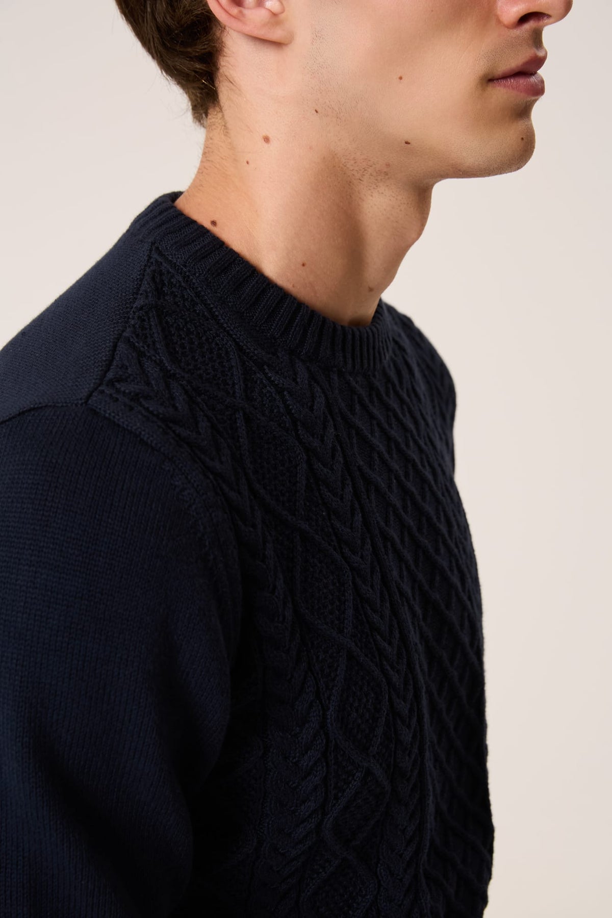 The Cable Knit Sweater Marino-3