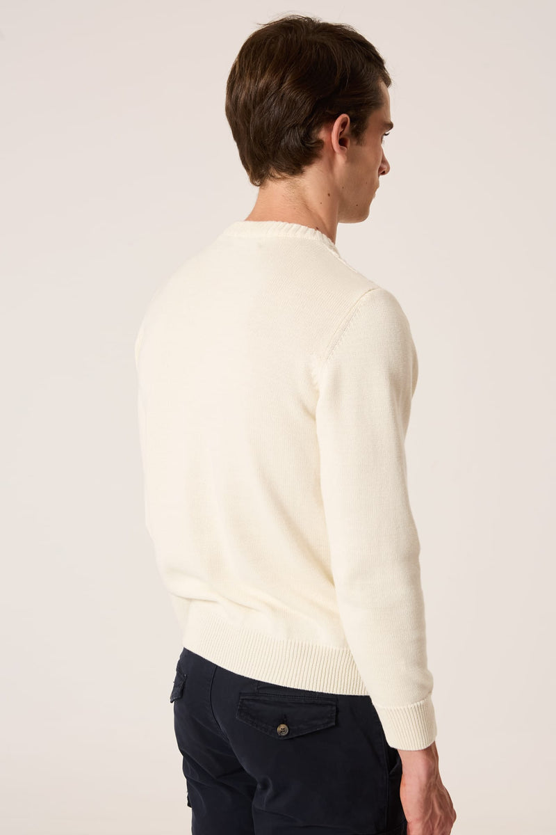 The Cable Knit Sweater Crudo-zoom-