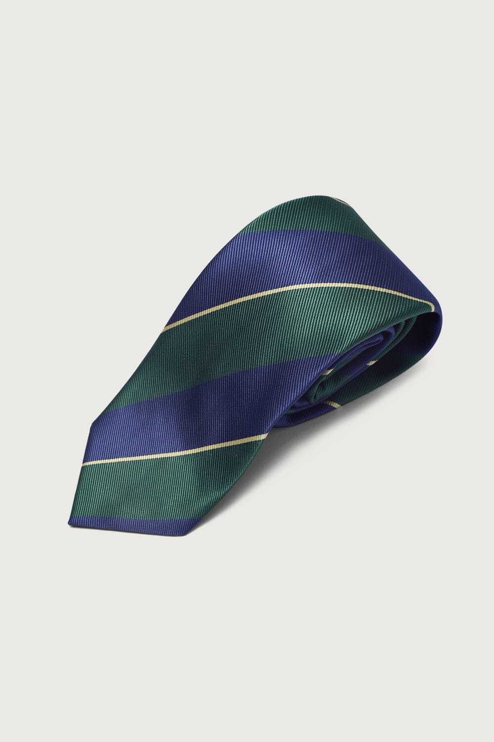 The Special Silk Tie Azul Verde y Amarillo